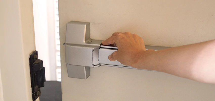 Roller Gate Panic Bar Installation in New Lenox, Illinois